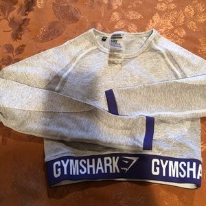 Gymshark xs flex crop top